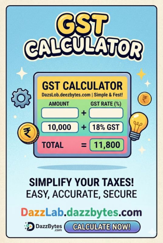 free gst calculator