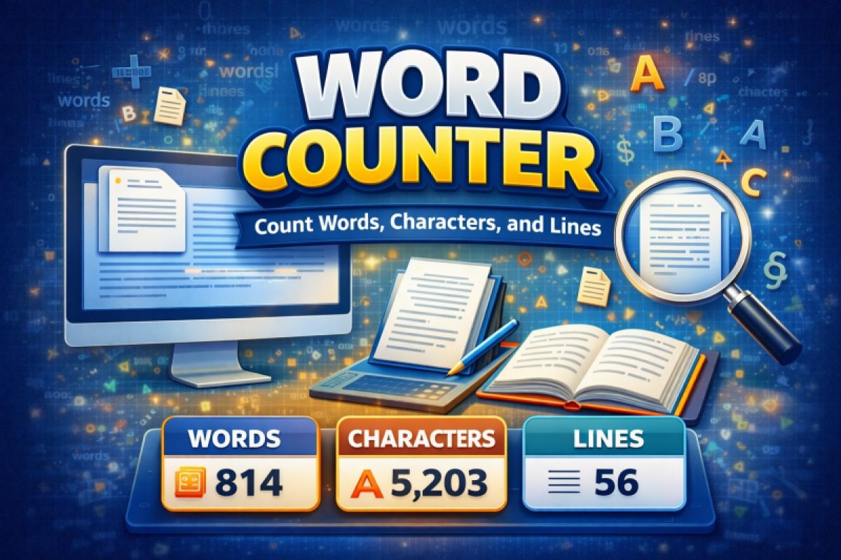 word and character counter